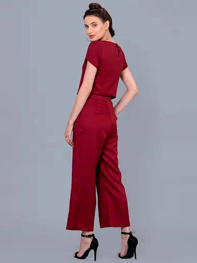 Women Maroon Co-ords - Image 4