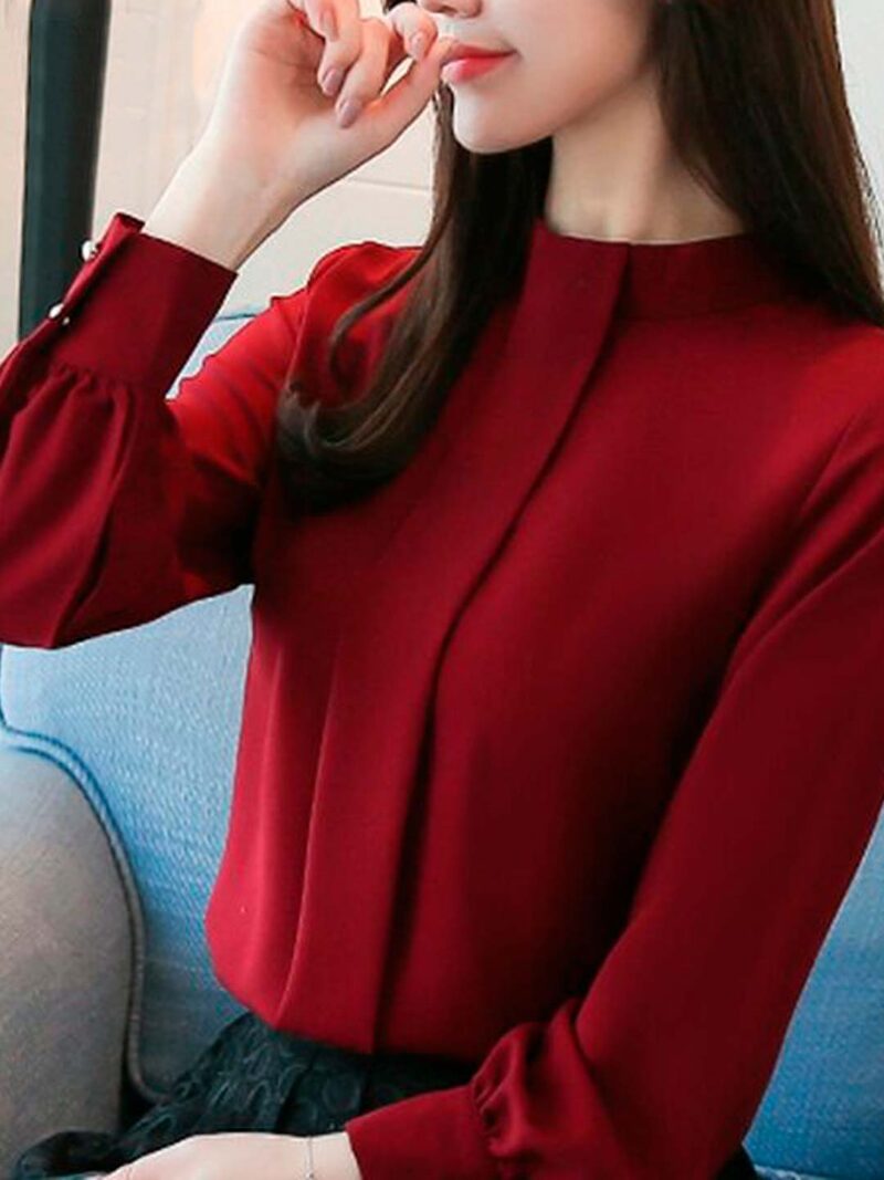 Chilli Red Women Top