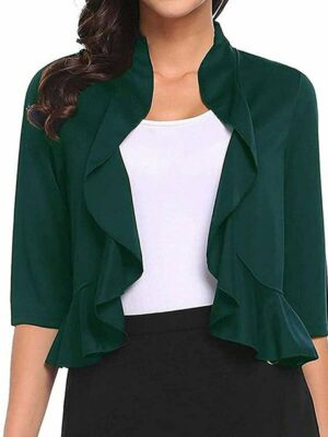 Teal Short Shrug