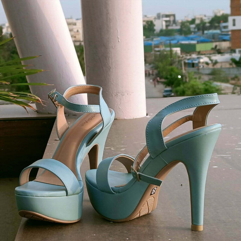 Women Blue Stilettos