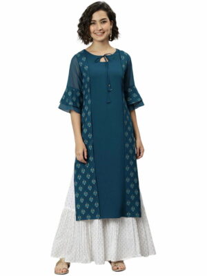 Women Indigo Kurta